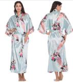 Silk Women Satin Robe Silk Pajama Pajamas CL-WQ110