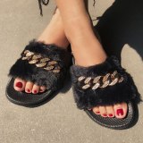 Fashion Sexy Solid Color Slippers Slides 289-2