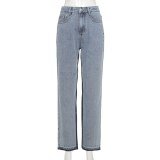 Women Hip Hop Denim Long Jeans Pant Pants W20P103104