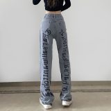 Women Hip Hop Denim Long Jeans Pant Pants W20P103104
