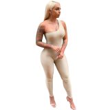 B202312 Sexy Women's One-Shoulder Sleeveless Bodysuits Bodysuit Outfit Outfits F141