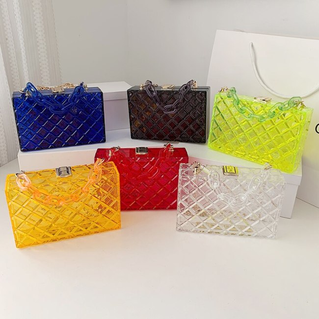 Fashion Clear Women PVC Transparent Handbags 50—2112