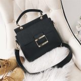 Women Leather Buckle Shoulder Handbags 001013