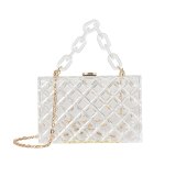 Fashion Clear Women PVC Transparent Handbags 50—2112