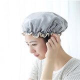 Thick Waterproof Hair Bonnet Shower Cap Bonnets XHYM012