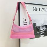 Women Transparent Summer Jelly Chain Handbags 01234-2