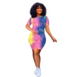 Women's Print Bodysuits Bodysuit Outfit Outfits Q21Y7108