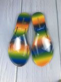 Women Slippers Cross Transparent Outdoor Slides H9