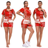 Fashion Printed Women's Bodysuits Bodysuit Outfit Outfits JH5864