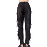 New broken hole fashion women's  jeans  T24051