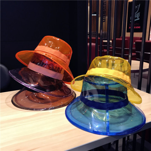 Fashion PVC Colorful Fisherman Hat Hats