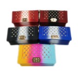 New Arrival Chain Rainbow Women Crystal Jelly Handbags 8819210