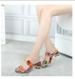 Women Fashion Candy Color Slipper Slippers Slides 998-6374