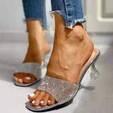 Fashion Diamond Slipper Slippers Slide Slides CY301627