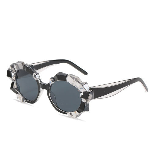 Fashion Women Irregular Frame Sunglasses 19097108