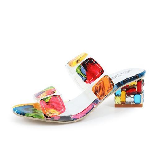 Women Fashion Candy Color Slipper Slippers Slides 998-6374