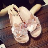 SD-33 2020 fashion latest beautiful mermaid sequined scale decorated strap PVC Jelly crystal slipper sandals women beach shoes