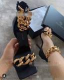 Sexy Gold High Heel Women Sandals nztx