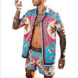 Men's Printed Bodysuits Bodysuit Outfit Outfits CS910