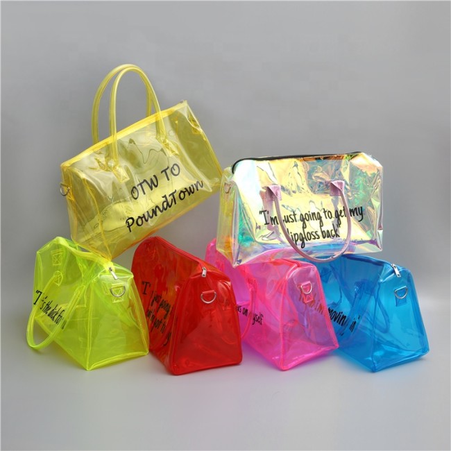 Clear PVC Travel Letter Package Jelly Bag Bags LXB00112