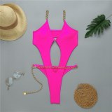 Women Slimming Chain Sexy Classic Beach Swimsuit Swimsuits 9095106