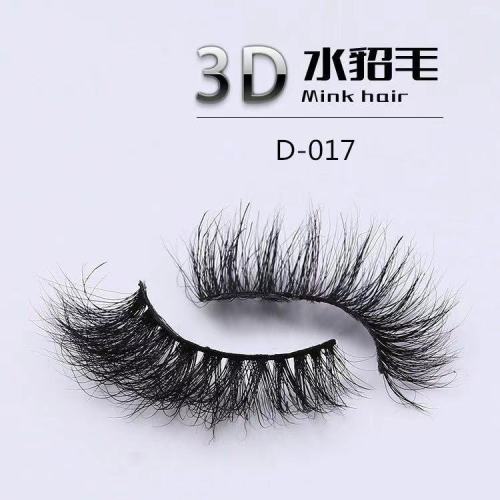 False eyelashes 3D mink lashes 017