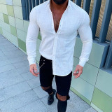 Wholesale latest shirt designs for man slim fit shirt unique dress shirt for men L01829