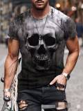 Skull Print High Street T-Shirts Tops