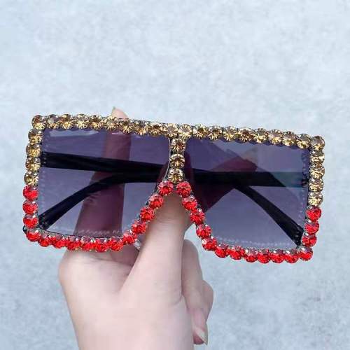 Fashion Children Rhinestone Diamond Sunglasses 2065566