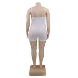 swimwear for plus size ladies short skirt 2021 plus size swimwear sexy plus size pleated swimwear YF115667