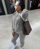 Autumn Winter new  women's wear two piece 2 piece hoodie tracksuitYF133243