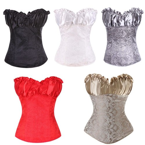 Women Royal Satin Corset Corsets 594105