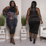 womens clothing 2021 Customize 2021 new arrivals Summer High Quality Wholesale sexy Plus Size Casual Dresses For Women YF1096107
