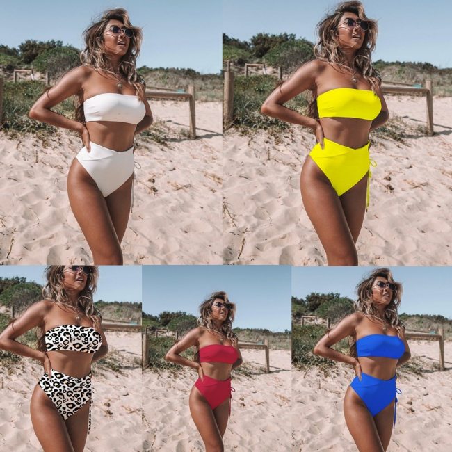 Sexy High Waisted Summer Bikini Swimsuit Swimsuits XL01627