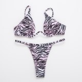Sexy Leopard Women Push Up Swimsuit Swimsuits