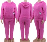 Autumn Winter new  women's wear two piece 2 piece hoodie tracksuitYF133243