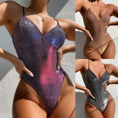 Sexy Sleeveless Swimsuit Swimsuits 7654758