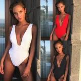 Women's Summer Beach Backless Swimsuit Swimsuits 7617788