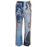 Summer Love Fashion Digital Printing Pant Pants K21P01094105
