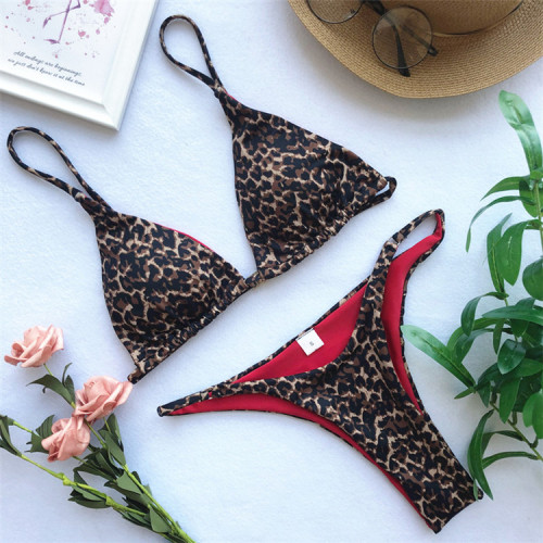 Sexy Bikini Women Swimsuit Leopard Swimsuits 7621122