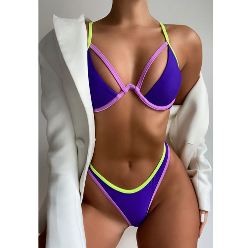 Ladies Colorful Sexy Bikini Swimsuit Swimsuits 7662435