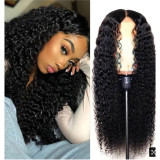 Matte African Explosive Head Long Curly Hair Wig Wigs KC100718