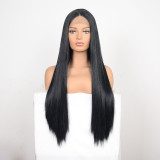 Front Lace Long Straight Wig Wigs C1728