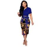 Fashion Printed Short Sleeve Bodysuits Bodysuit Outfit Outfits X912132