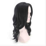 High-Temperature Large Wave Black Long Curly Hair Wig Wigs KD0112