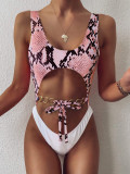 Sexy Ladies Open Front Swimsuit Swimsuits 210718