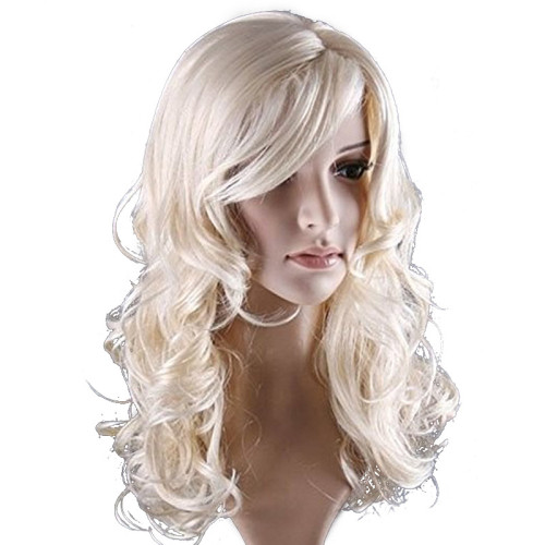 Women's Mid-Length Curly Chemical Fiber Wig Wigs KC001728