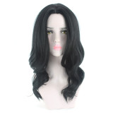 High-Temperature Large Wave Black Long Curly Hair Wig Wigs KD0112