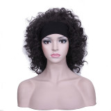 Headband Wig Half Cover Small Curly Hair Wigs