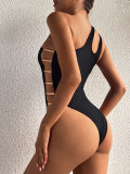 Sexy Ladies Bikini Black One Piece Swimsuit Swimsuits LZ4253